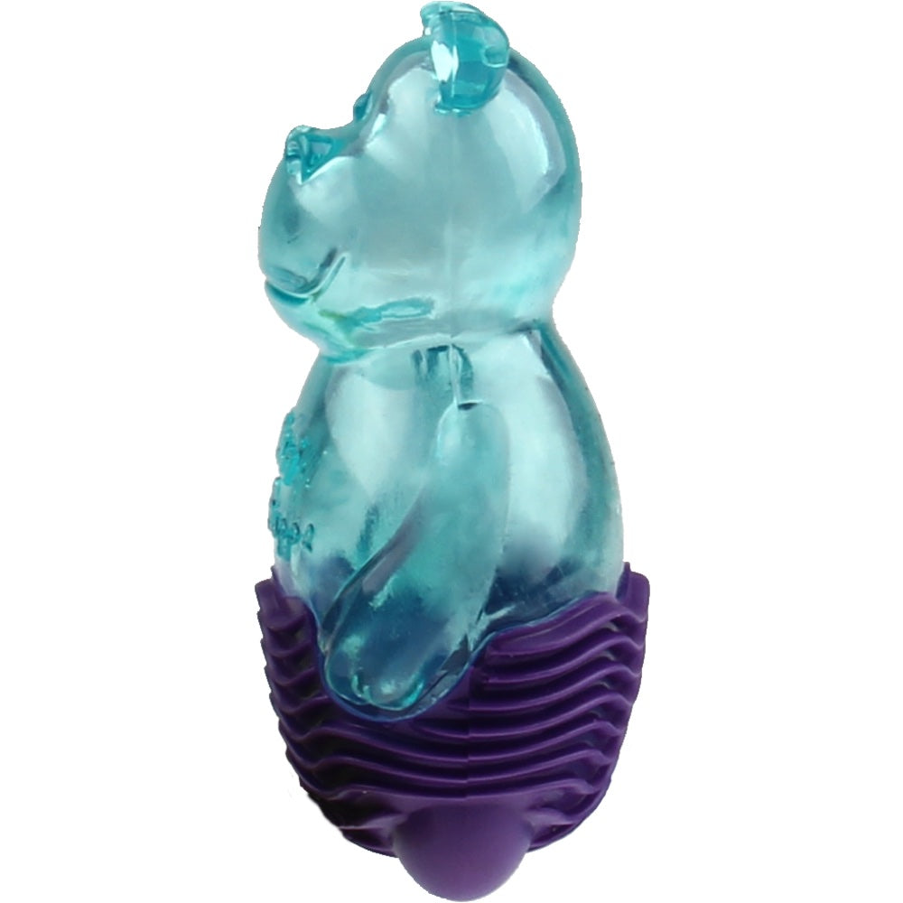 GiGwi Suppa Puppa Hippo TPR Dog Toy (Blue/Purple)