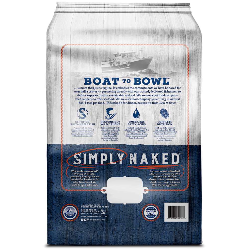 Simply Naked Wild Alaskan Salmon Dinner Grain-Free Adult Dry Cat Food (Exp Aug 2025)