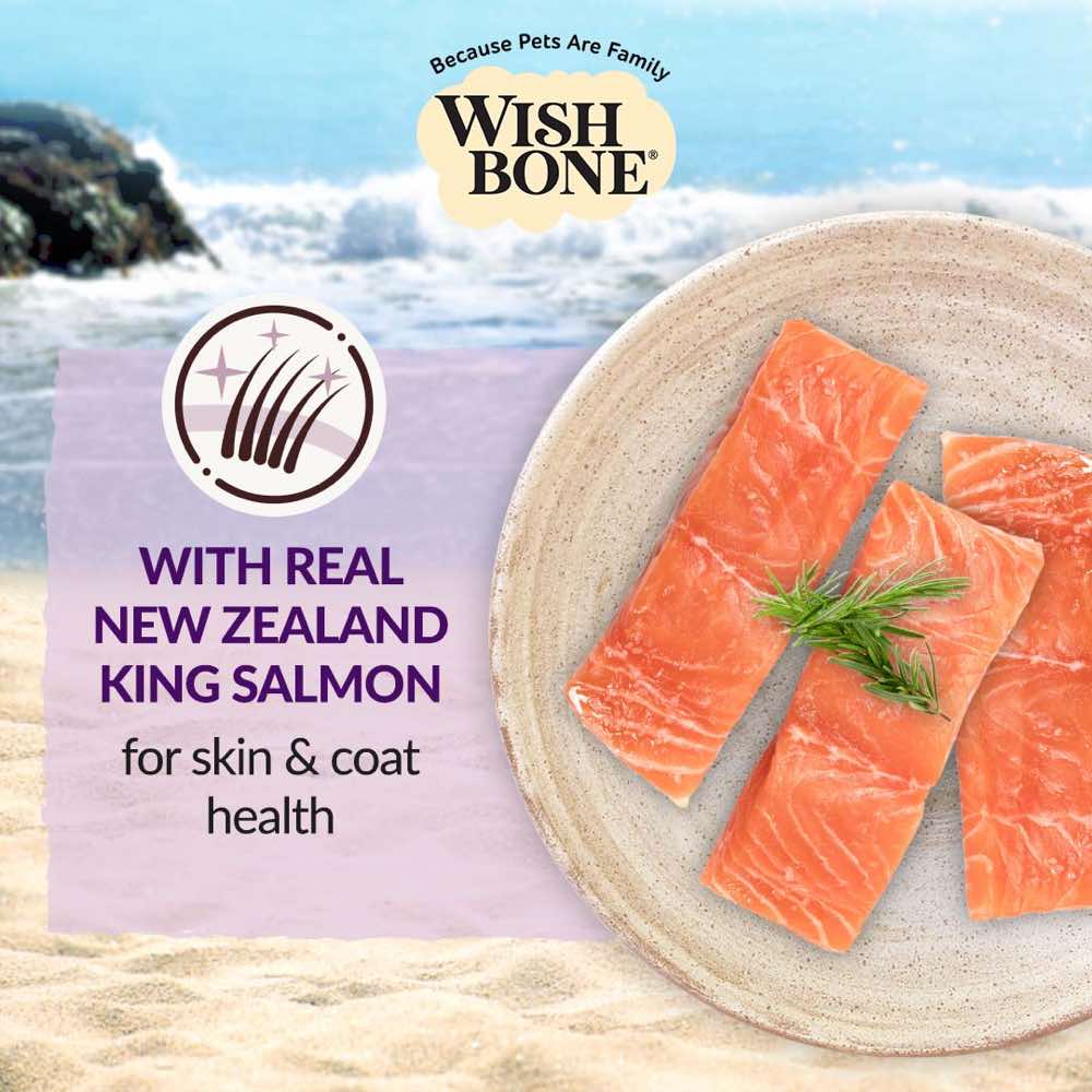 Wishbone Ocean Fish & Chicken Grain-Free Dry Cat Food 4lb